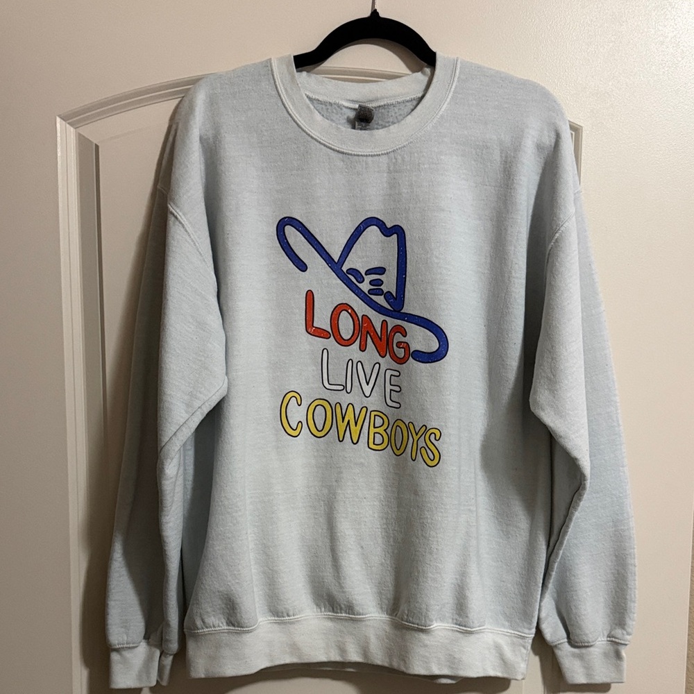 Long Live Cowboys Graphic Sweater